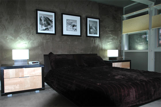 aspen rental master bedroom
