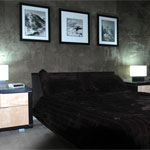 aspen condo master bedroom