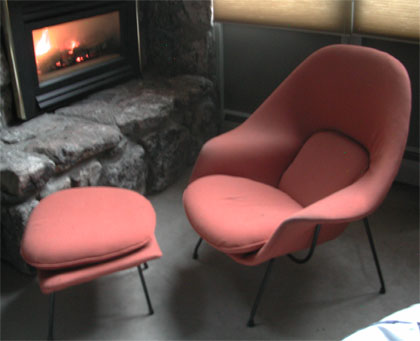 Eero Saarinen's 1948 Womb chair,