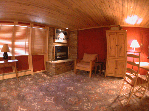 aspen studio fireplace