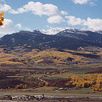 Aspen rental mountain view