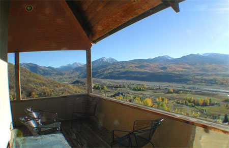 view of Aspen Mountain