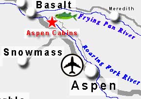 snowmass cabins map